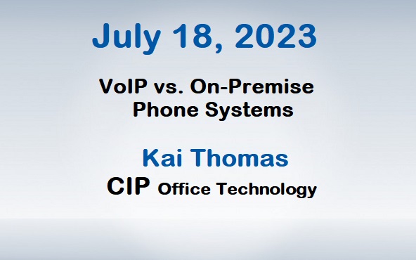 Voice over IP versus On-Premise Phone Systems